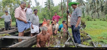 പ്രകൃതി സ്നേഹികൾ ഇറങ്ങി: ചെറുപുഴക്ക് പുതു ജീവൻ