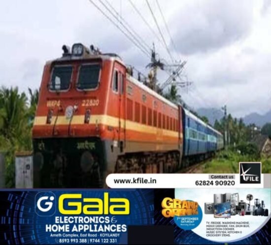 ക്രിസ്മസ് – പുതുവത്സര തിരക്ക് ; പ്രത്യേക ട്രെയിൻ അനുവദിച്ചു