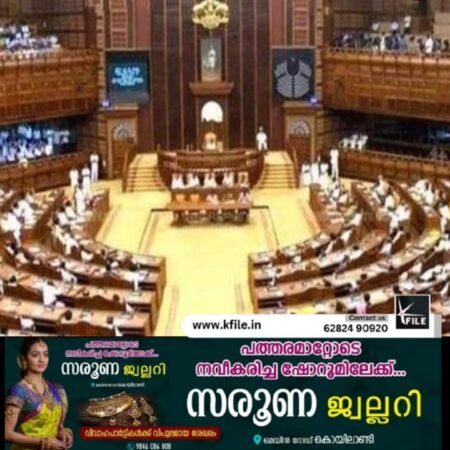 15-ാം കേരള നിയമസഭയുടെ 13-ാം സമ്മേളനം ജനുവരി 17ന്