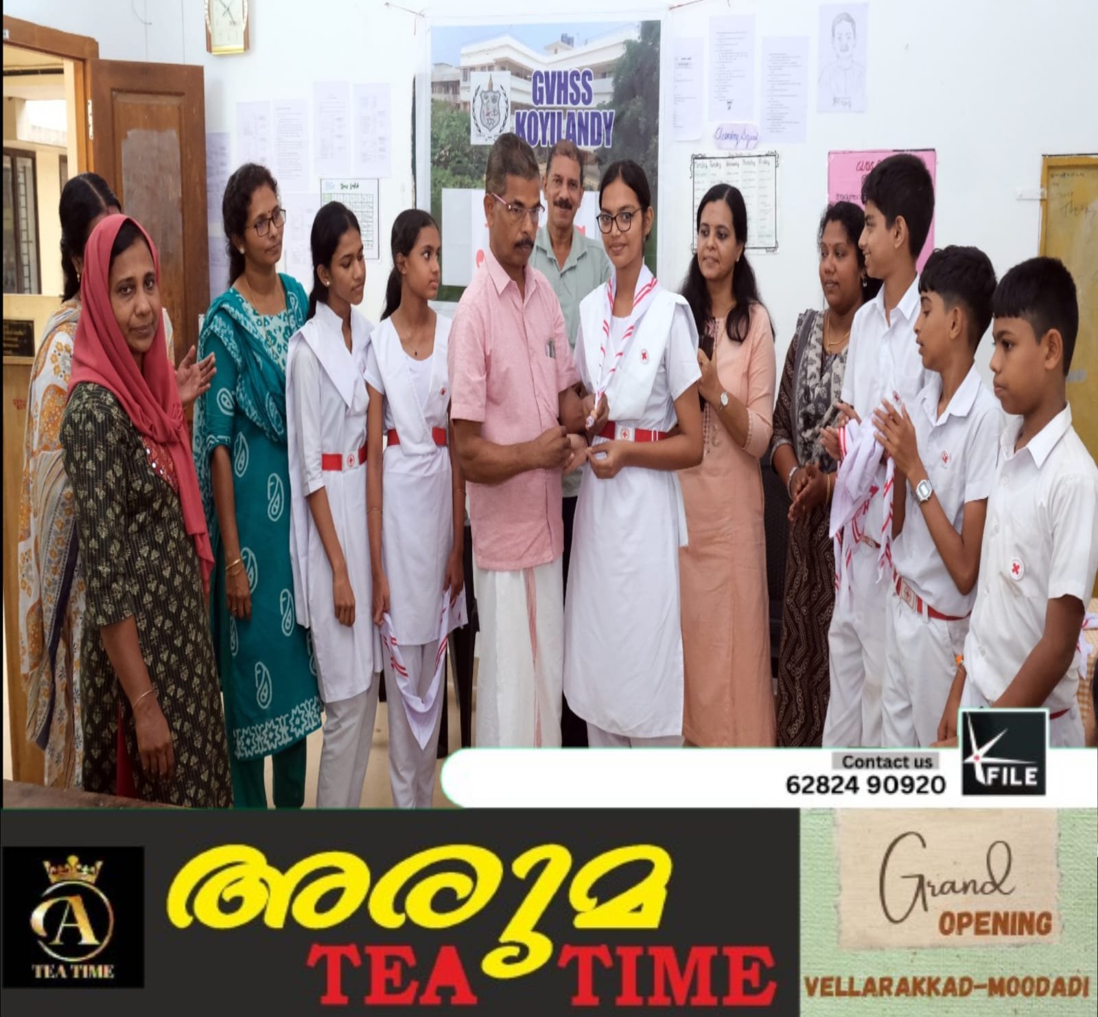 ജൂനിയർ റെഡ് ക്രോസ് 2025 -26 യൂണിറ്റ് ഉദ്ഘാടനം ചെയ്തു ജൂനിയർ റെഡ് ക്രോസ് 2025 -26 യൂണിറ്റ് ഉദ്ഘാടനം ചെയ്തു