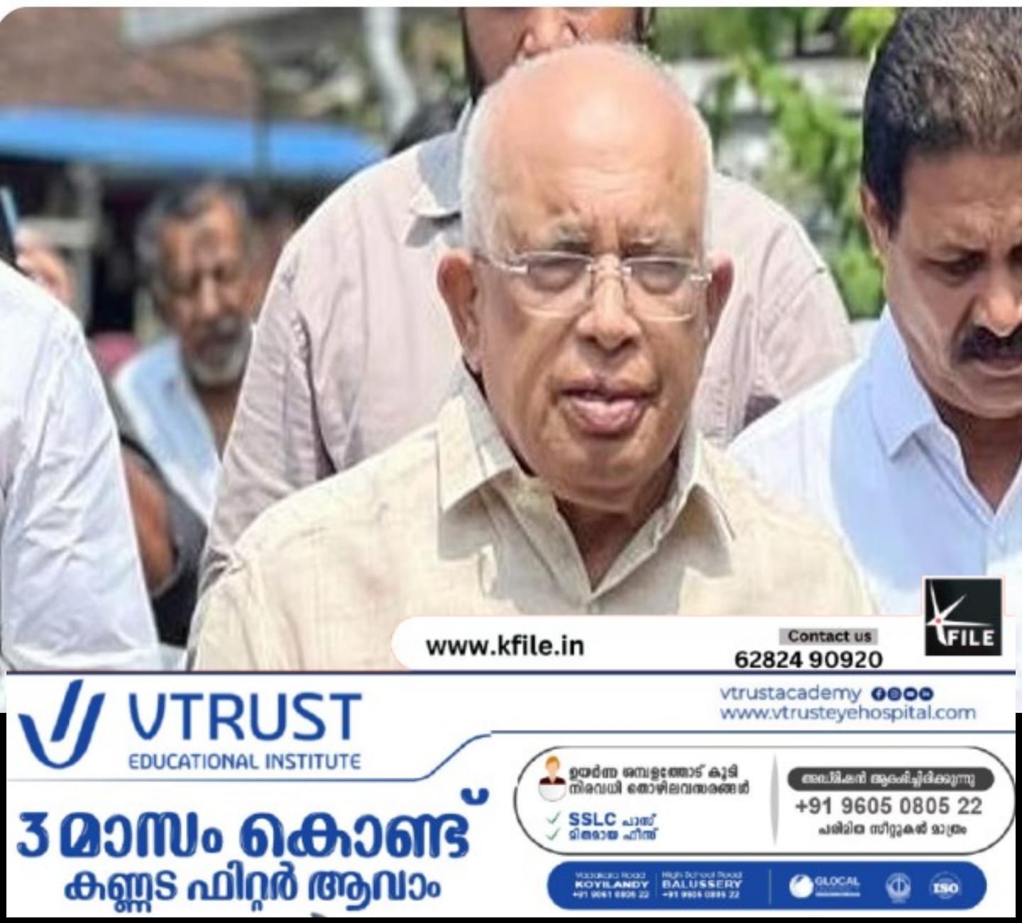 ജീവിതത്തിൽ ഇന്നേവരെ ഒരു അഴിമതിയും നടത്തിയിട്ടില്ല- മന്ത്രി കെ. കൃഷ്ണൻകുട്ടി