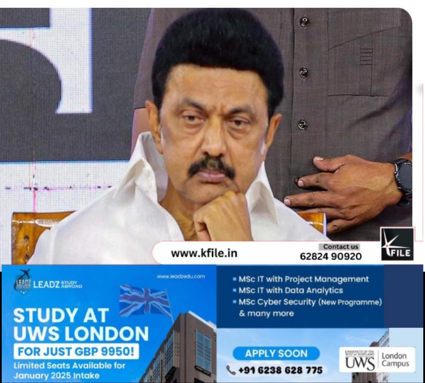തമിഴ്‌നാട്ടിൽ എം കെ സ്റ്റാലിന് കനത്ത തോൽവി