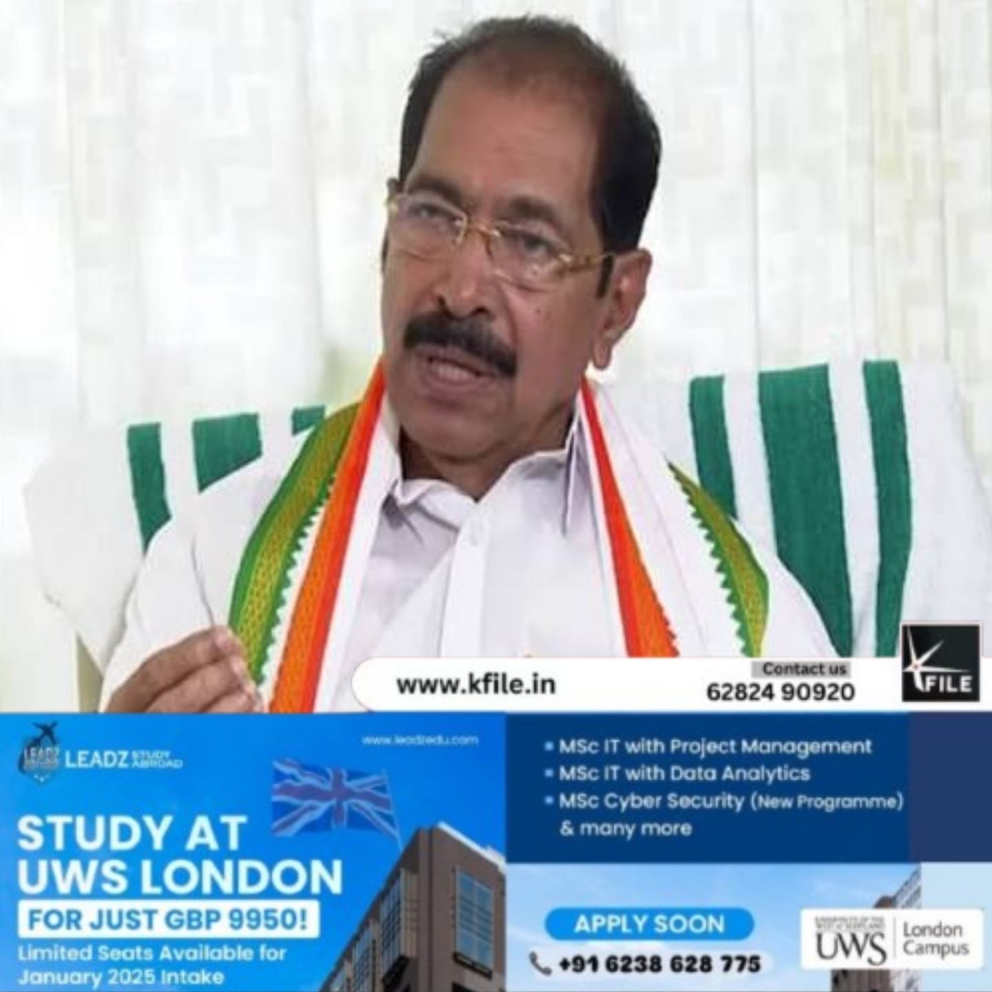 മുഖ്യമന്ത്രിസ്ഥാനം ചർച്ചകൾ ശുഭകരമായി മുന്നോട്ട് പോകുകയാണെന്നും അന്തിമ തീരുമാനം ഹൈക്കമാൻഡ് പ്രഖ്യാപിക്കുമെന്നും സണ്ണി ജോസഫ്