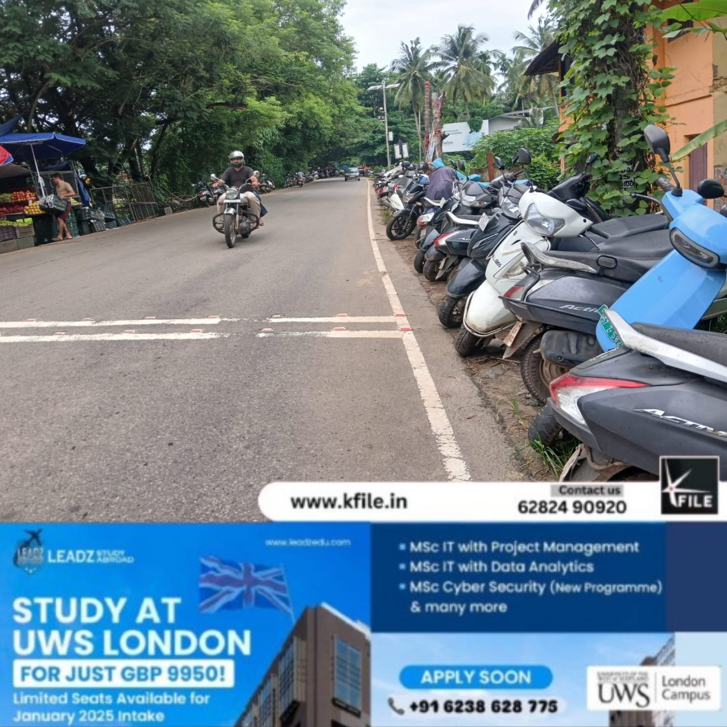 കൊയിലാണ്ടി റെയിൽവേ സ്റ്റേഷന് സമീപം അനധികൃത പാർക്കിംഗ് രൂക്ഷം കൊയിലാണ്ടി റെയിൽവേ സ്റ്റേഷന് സമീപം അനധികൃത പാർക്കിംഗ് രൂക്ഷം