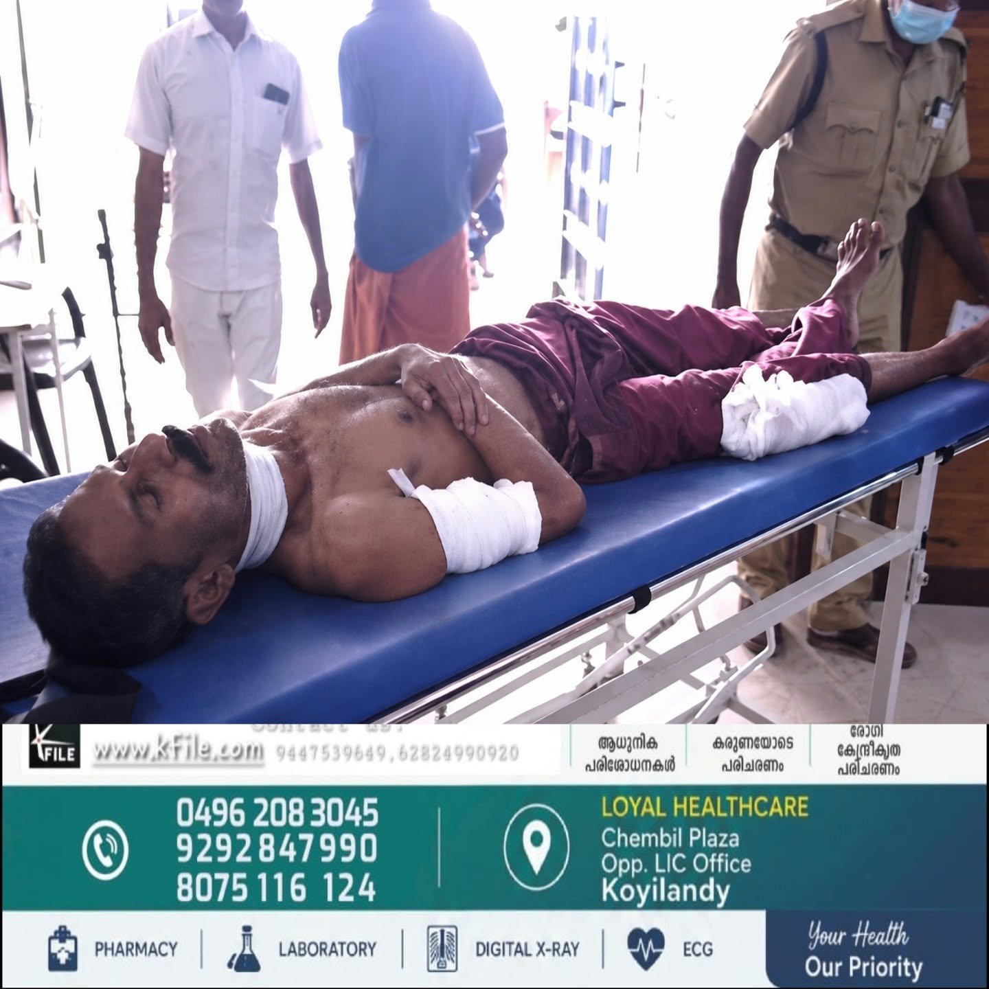 മയ്യന്നൂരിൽ പോക്സോ കേസ് പ്രതിയായ അറുപതുകാരന് വെട്ടേറ്റു മയ്യന്നൂരിൽ പോക്സോ കേസ് പ്രതിയായ അറുപതുകാരന് വെട്ടേറ്റു